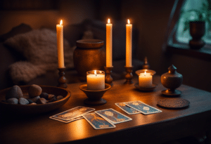 Medium offrant des conseils pour séance en ligne